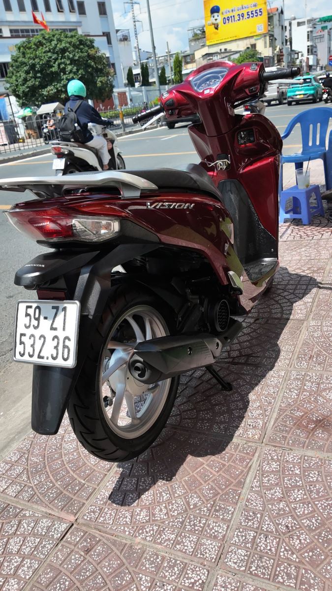 HONDA VISION MẪU MỚI BẢN KHÓA CHÌA DỄ SD 2021 BS 59Z1-53236