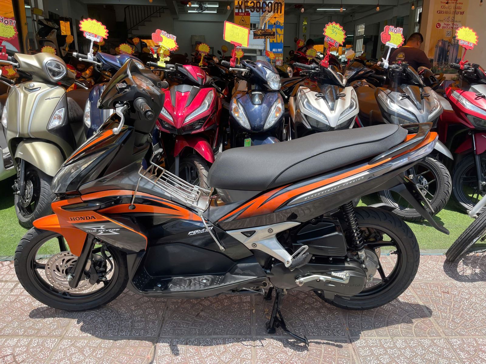 HONDA AIR BLADE THÁI LAN 110CC 2009 FI BS 54U3-8296