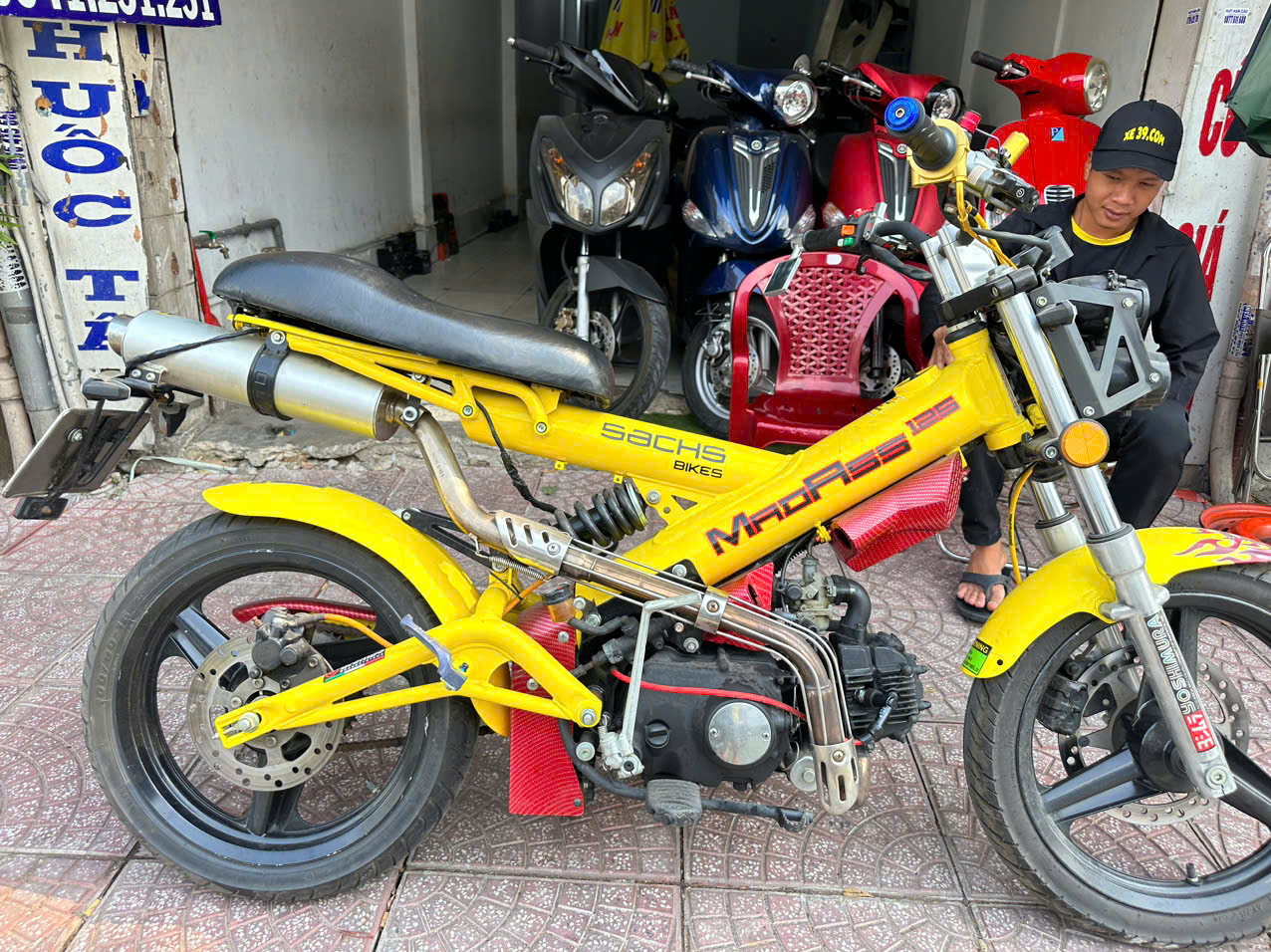 SACHS MADASS 125CC 2007 BS 66V1-46772