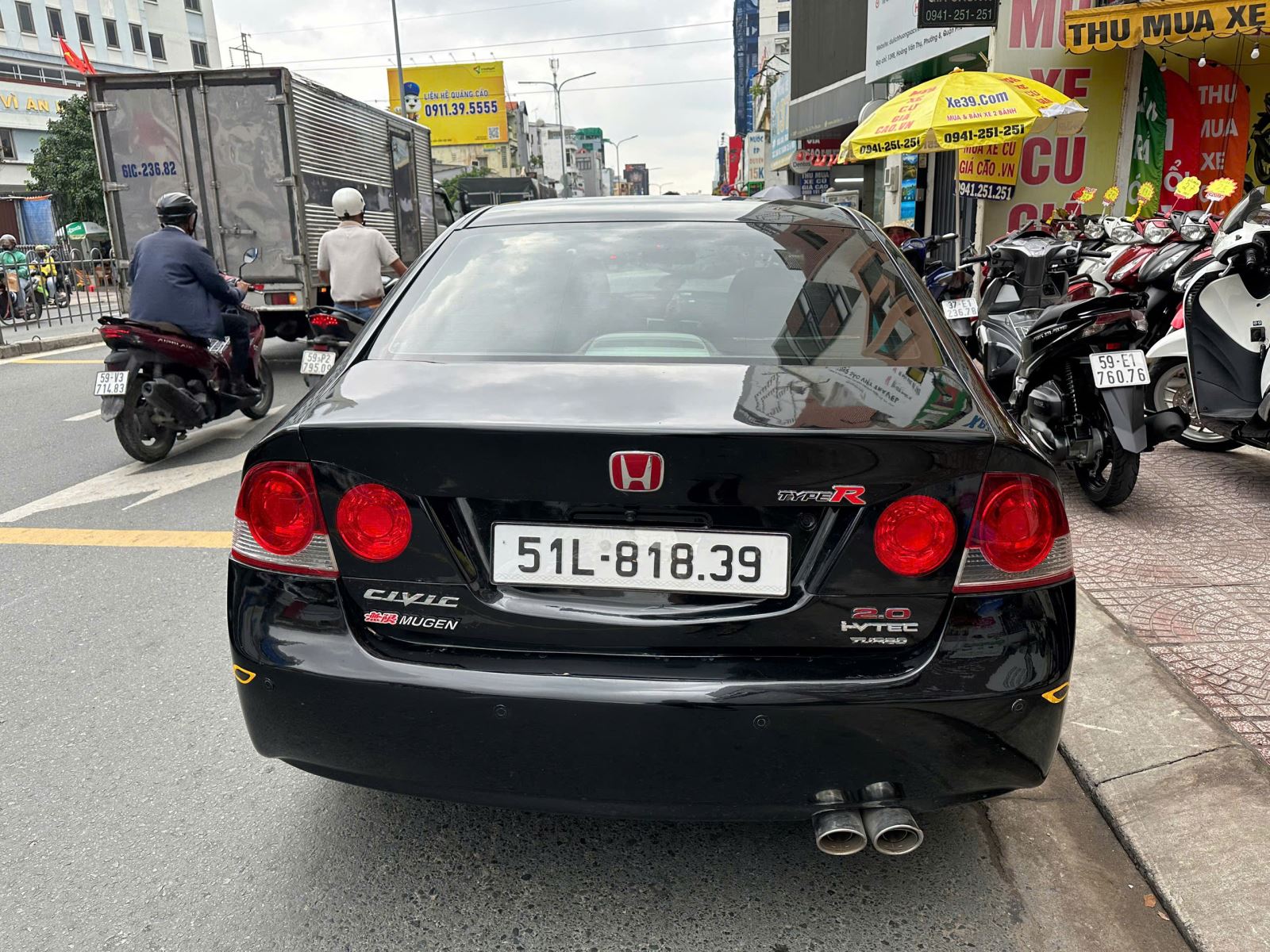 HONDA CIVIC TYPE R ĐỘ MUGEN MÁY I-VTEC 2.0L GIÁ CÒN GIẢM BS 51L1-81839