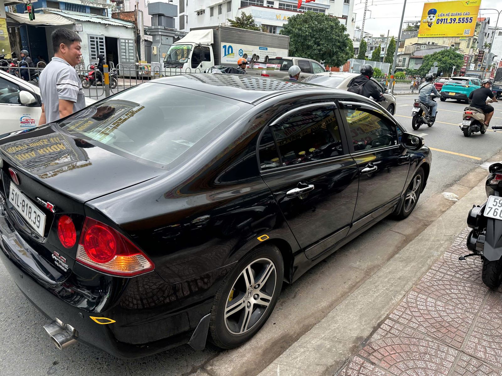 HONDA CIVIC TYPE R ĐỘ MUGEN MÁY I-VTEC 2.0L GIÁ CÒN GIẢM BS 51L1-81839