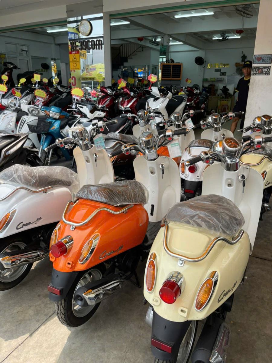 CREA X XE TAY GA 50CC MỚI 100%