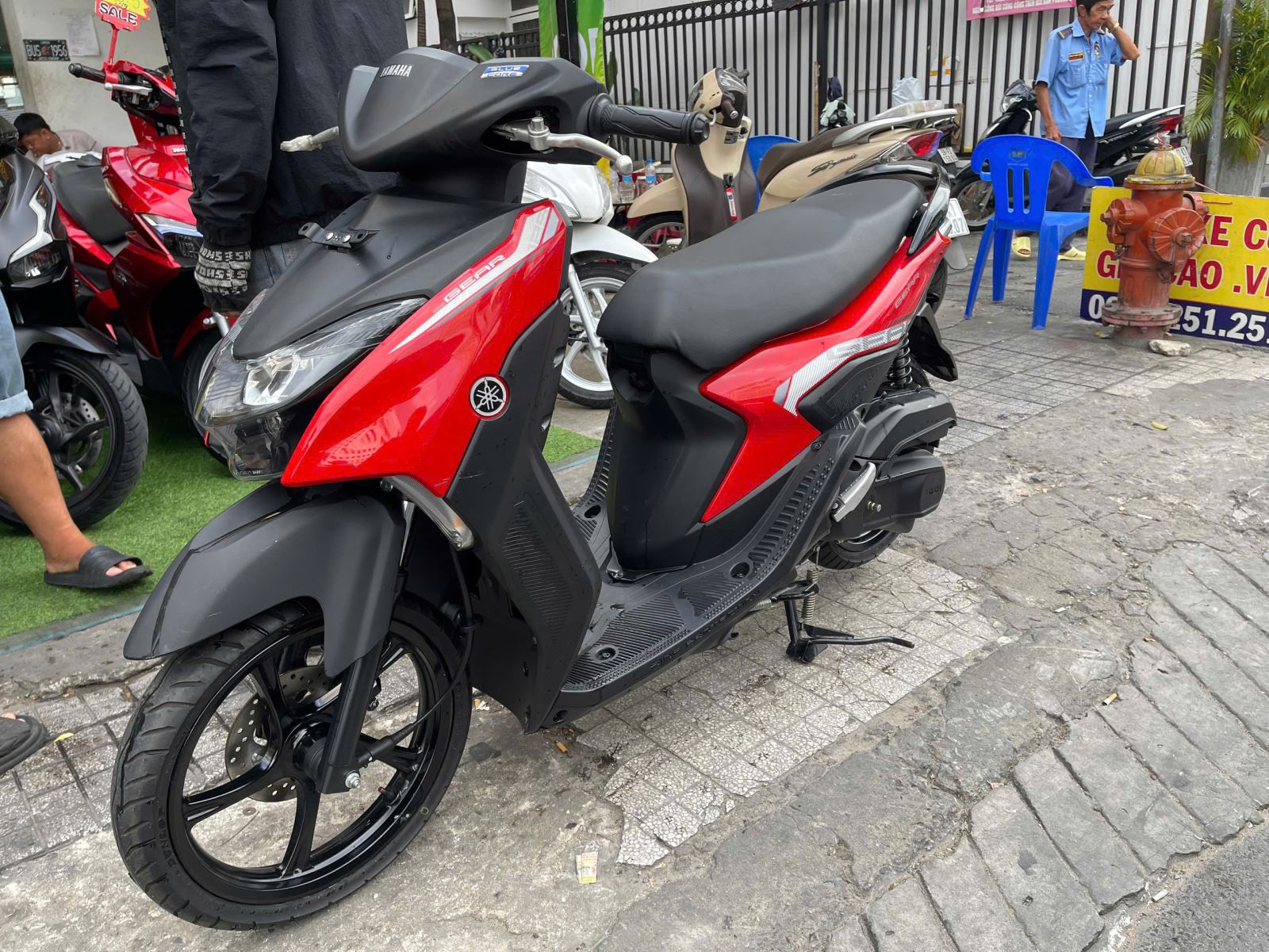 MIO 4 GEAR 125CC MỚI 100%